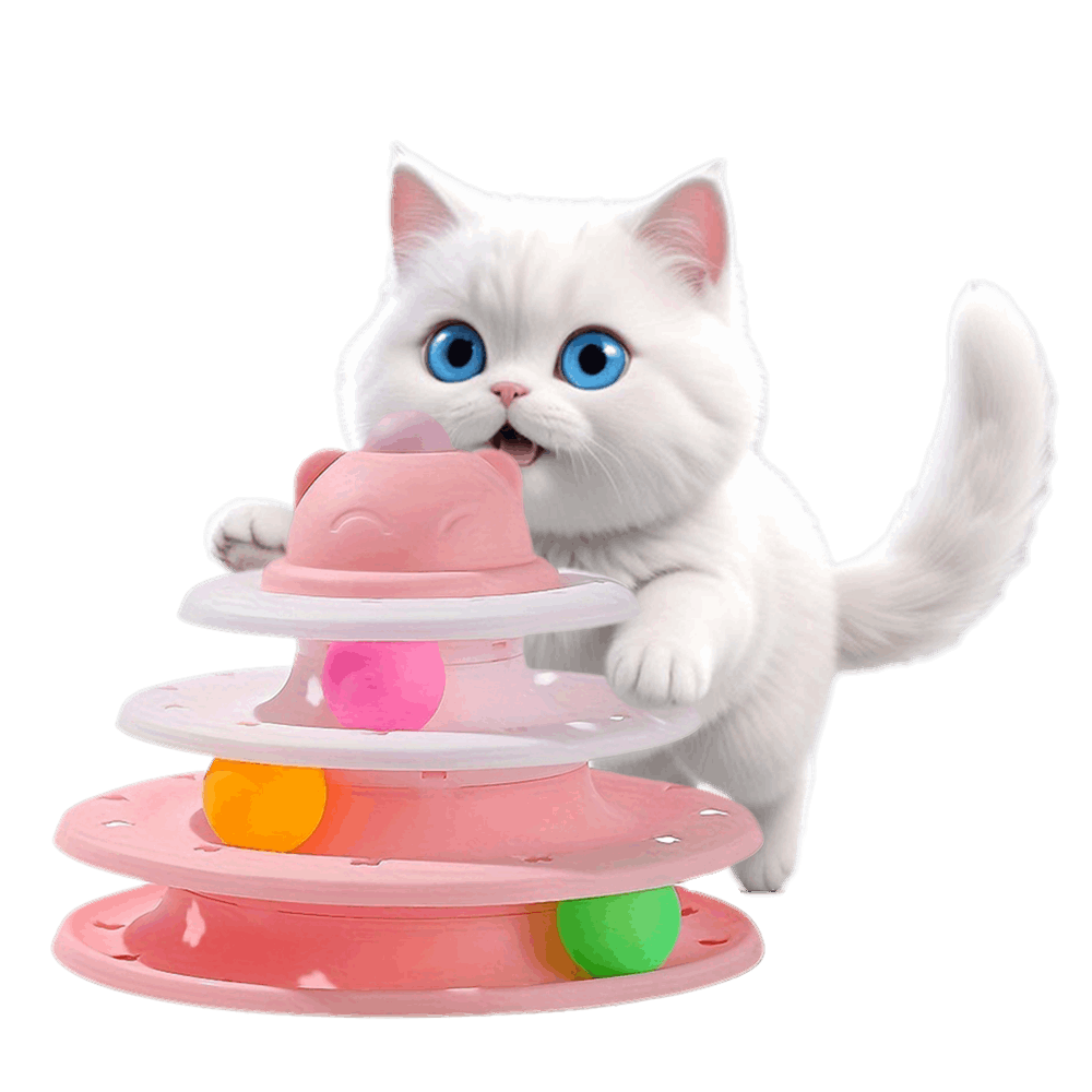 Tour de jeu pour chat