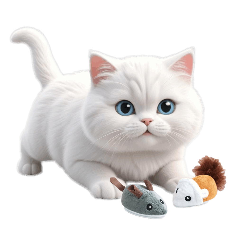 Jouet souris interactif pour chat